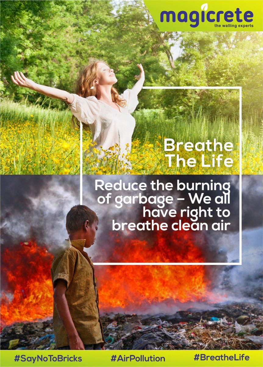 magicrete's tweet photo. #AirPollution #BreatheLife #SayNoToBricks https://t.co/OlCMM7U0dE