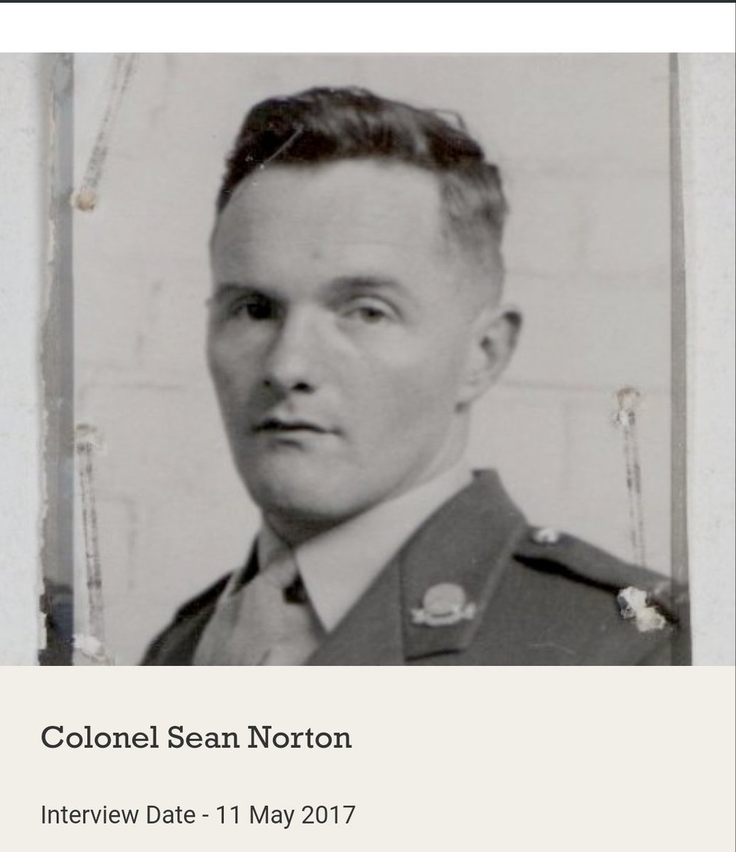 #ExploreYourArchive Day8 is #SportingArchives. Here is a clip from our Oral History Project of Retired Col. Seán Norton, remembering running against Olympic Gold Medallist Ronnie Delaney(late 1940s) bit.ly/2QGeBjf. The Collection can be found here bit.ly/2B4LxfS