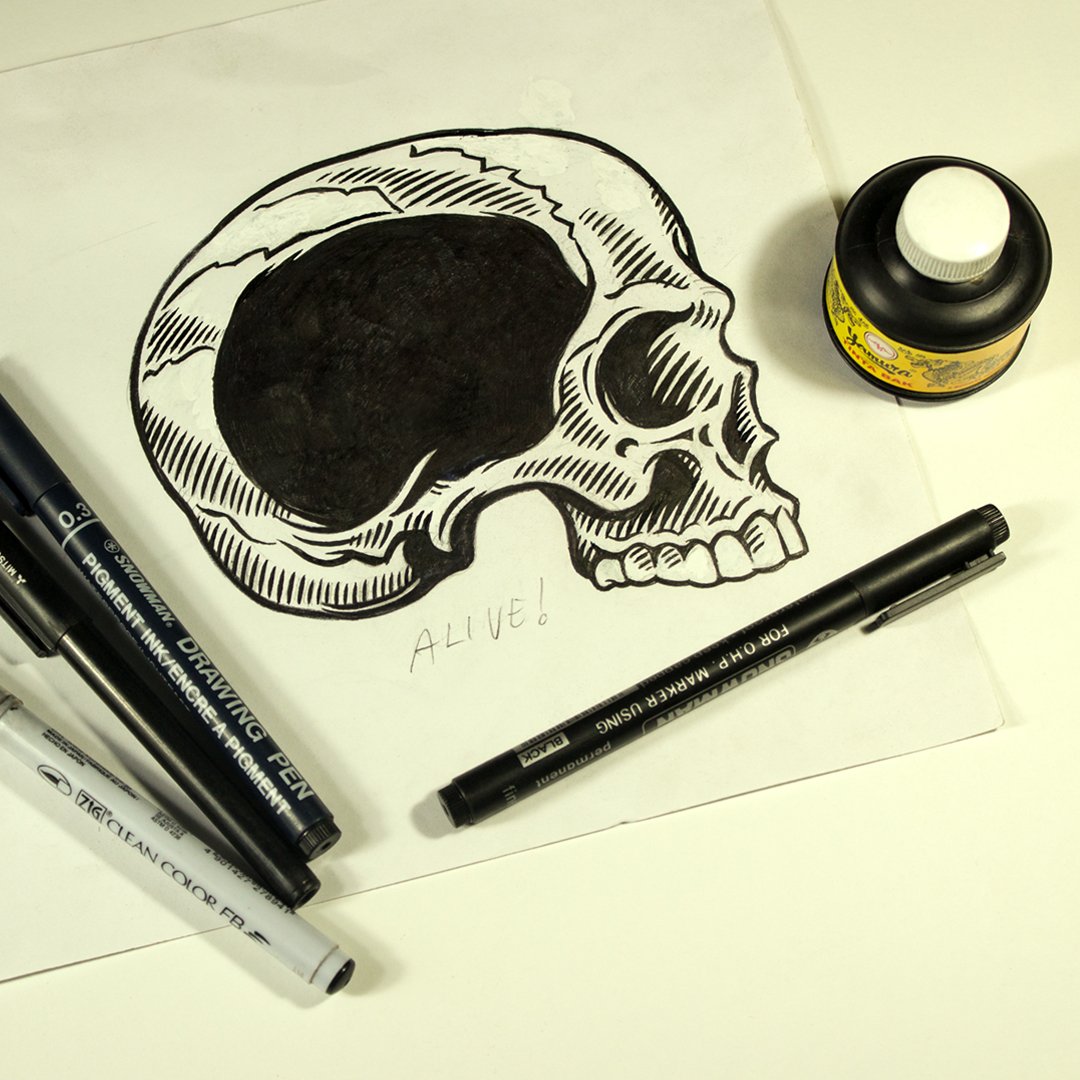 butcherproject's tweet image. Alter (i!)go #drawings #butcherproject #(i!) #alive! #blackandwhite