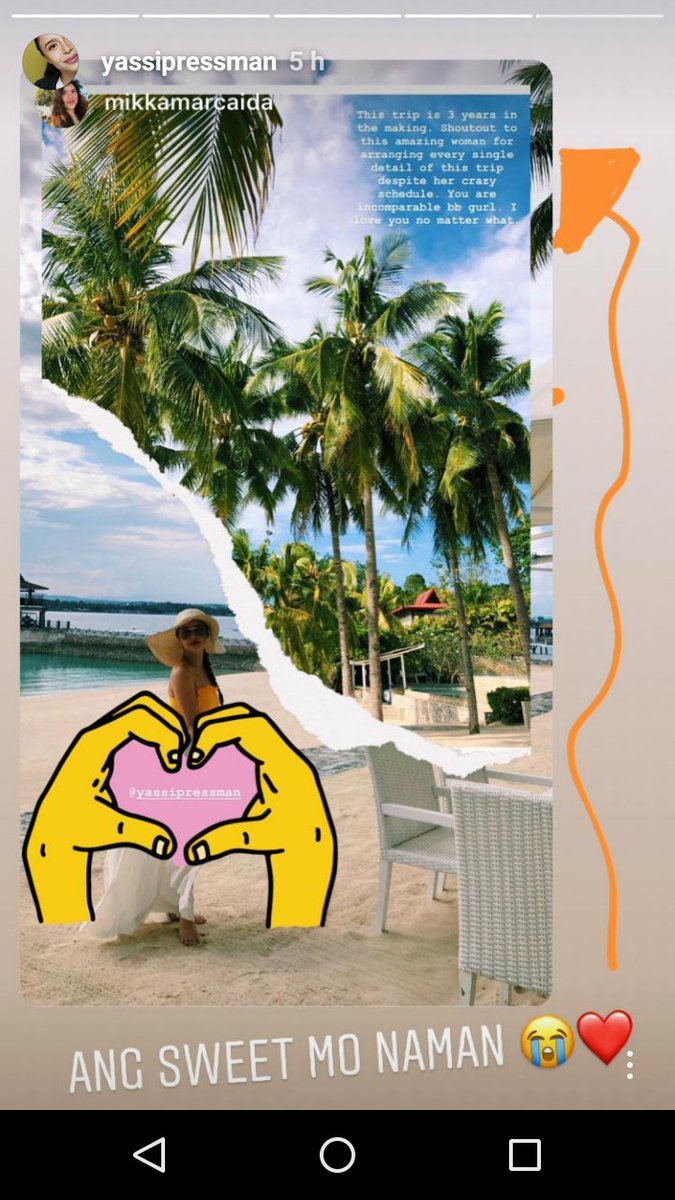 Analyn04985627's tweet photo. Enjoy your weekend Teamyassi 😍😍😍 @Yassizzle #SayYassToHappiness #YassiPressman #teamyassi https://t.co/tnm5xvK2Mm