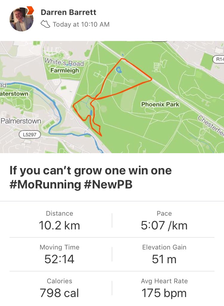 darrenb09's tweet image. If you can’t grow one win one #MoRunning #Movember @MovemberIreland @ShayneBarrett