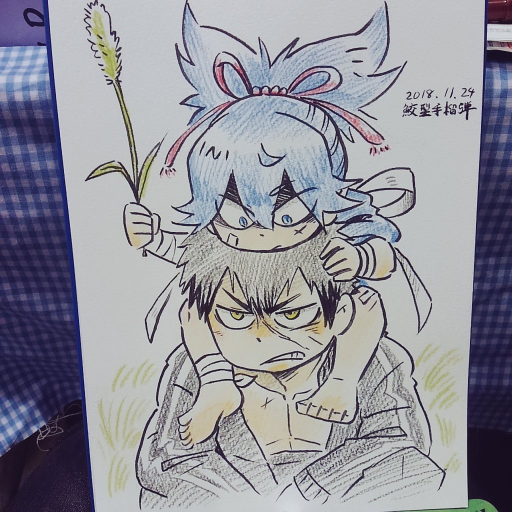 今回描かせて頂いたスケブたち✏皆様本当にありがとうございました…!『数年前描いた漫画に出てきた狐もお願いします』と言われた時ハチャメチャに嬉しかったです… 