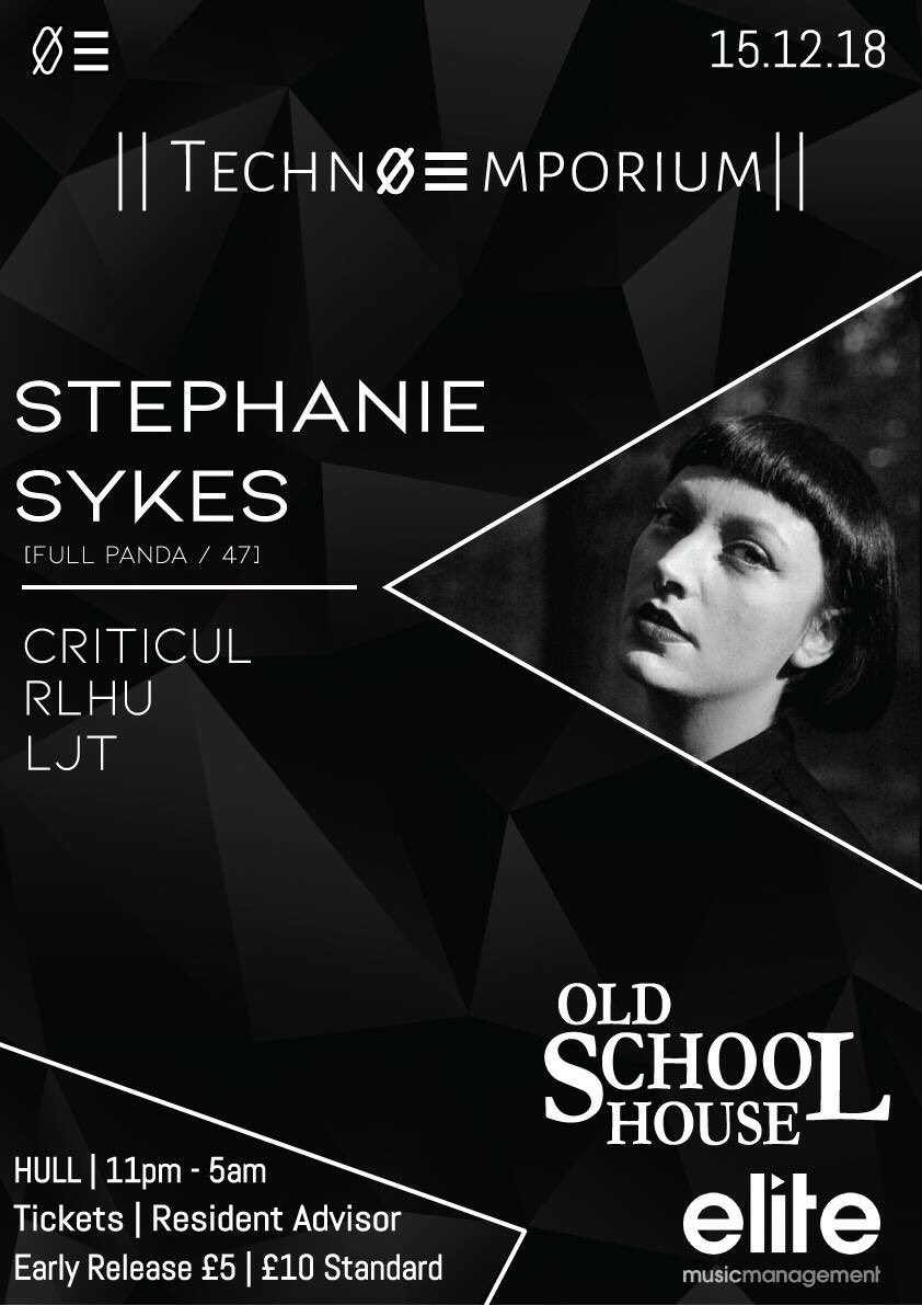 December 15th can’t come soon enough #technoemporium #techno #oldschoolhouse #stephaniesykes