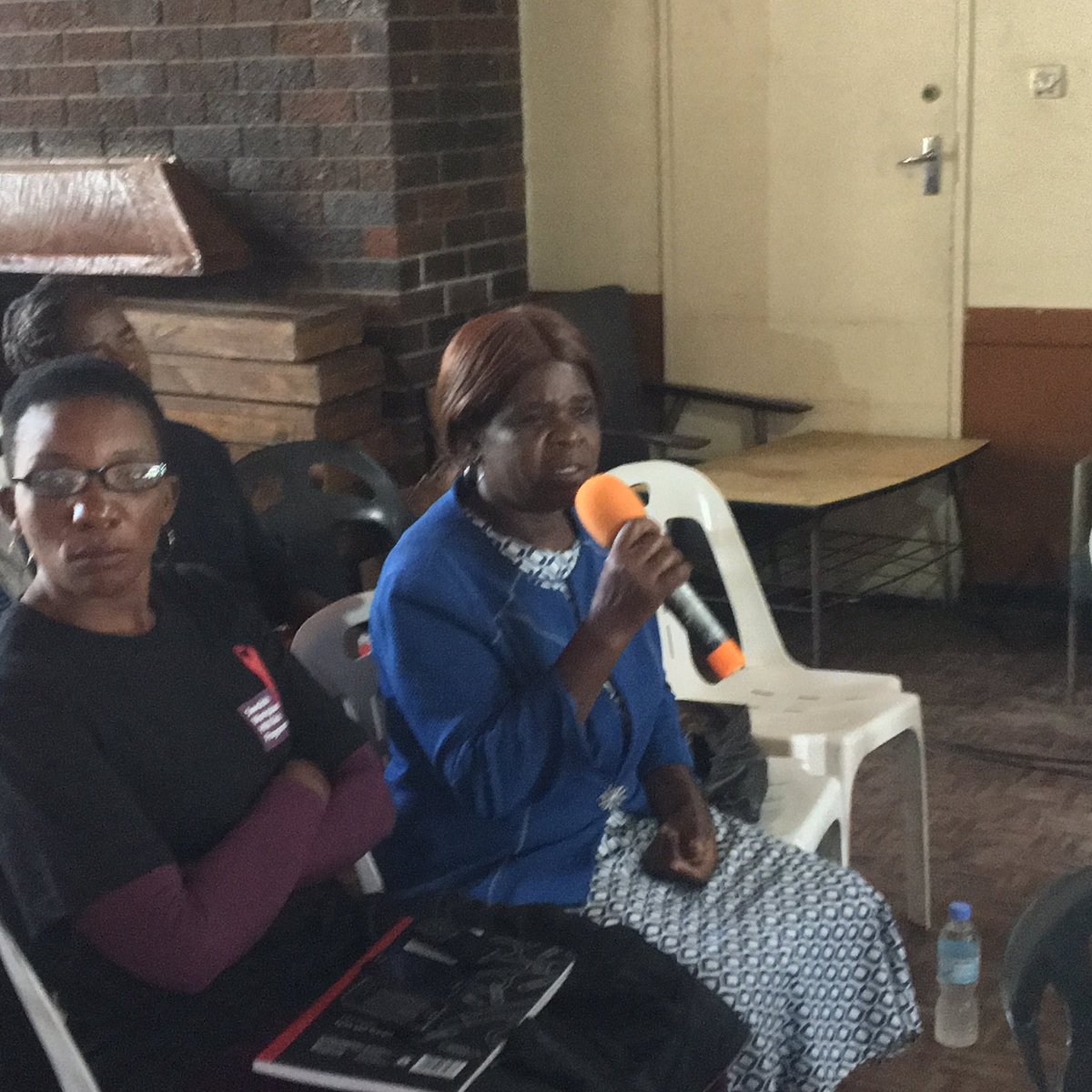 SWHAP_Sweden's tweet photo. Discussions now on how to Stop #GBV all workplaces. Giving voice to informal economy workers #hearmetoo #DecentWork @iloharare https://t.co/NVF978KzoN