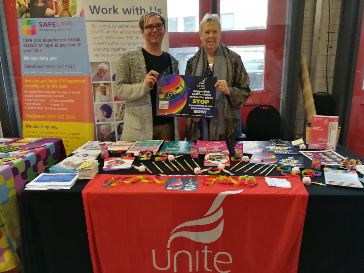 Martincdavis90's tweet photo. @unitetheunion Proudly supporting Trans Pride in Bristol #union #transpride #Bristol #lgbt https://t.co/ltXRyMdYC5