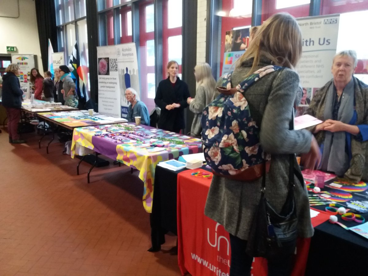 community001500's tweet photo. We're out supporting Bristol Trans Pride 
The Station Silver St 
Come down &amp; say hi
We'll be here until 4.30
Equality isn't equality unless we are all equal 🏳️‍🌈
#transpridesw https://t.co/rjZVxM50nr https://t.co/flFDK9rivM