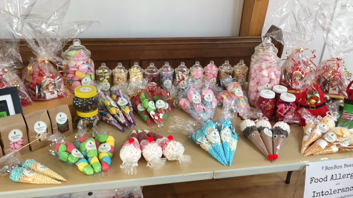 We’re at beechwood cancer care centre stockport today. Come and get your #sweettreats ready for Christmas and help support a wonderful place doing wonderful things!