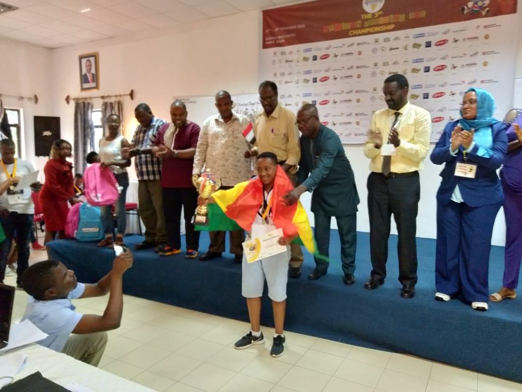 SpellingAfrica's tweet photo. Third position goes to Aman from South Africa. Congratulations Aman! #ASB2018 https://t.co/5kSJZQRys4