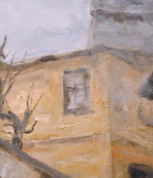 Emil’s room. La habitación de Emil. La casa que Xaver Sumer pintó era el hogar de Emil Muler. Y en el centro del lienzo, su ventana. Una ventana que significó tantas cosas, que tuvo que inmortalizarla en un lienzo.