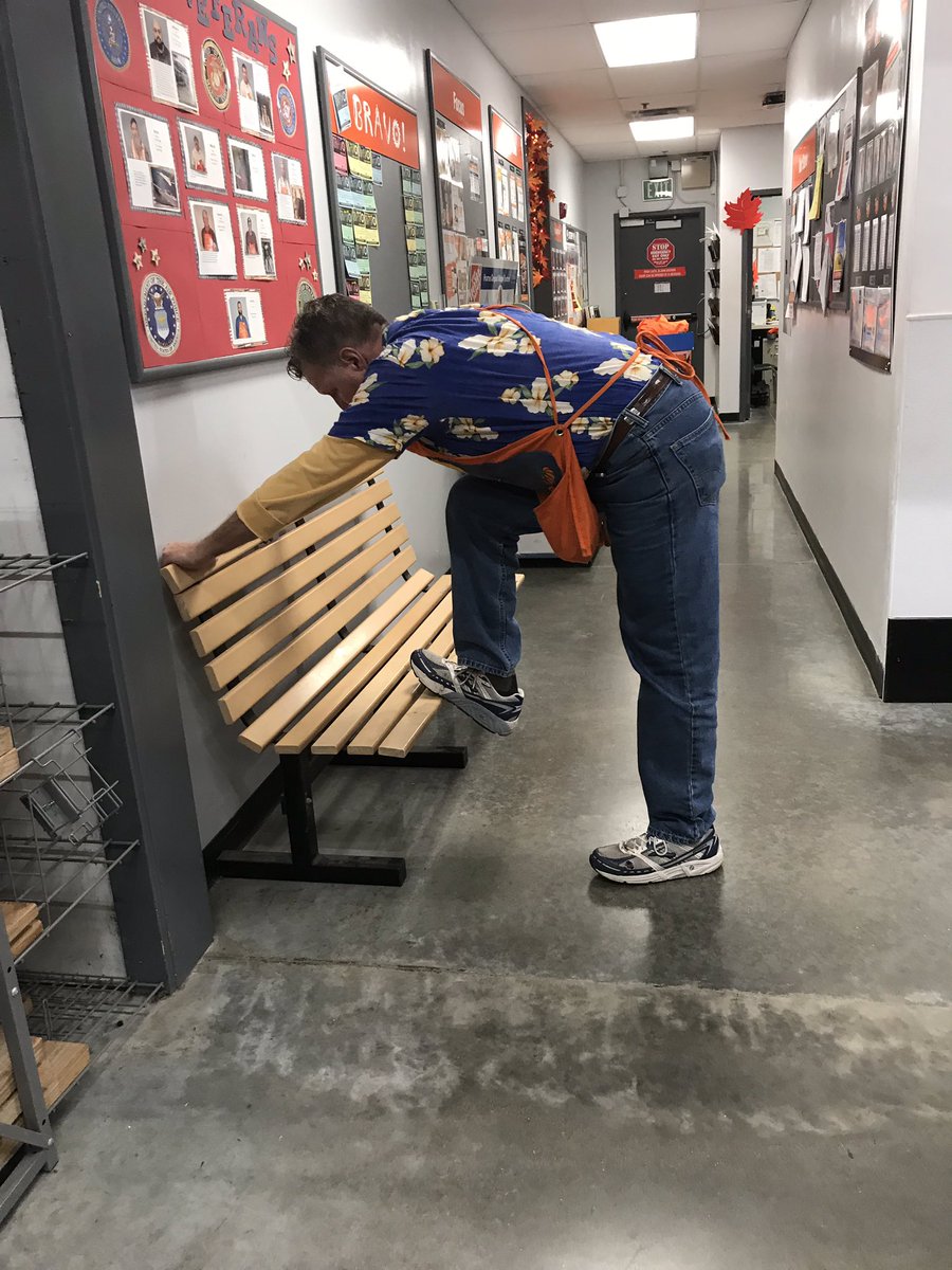 4925westbend's tweet photo. Let’s not forget that our associates are the most important part of Home Depot. Thank you Rodd for remembering to stretch before your shift. @vicgasser @KevinMasseyTHD @jeremy_gehrke @jonbaumann304 @wendysnagel https://t.co/oYD2rFOfMd