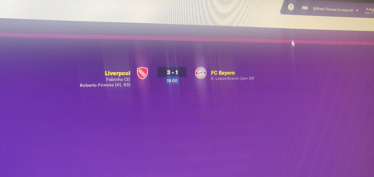 Vulrak's tweet photo. #FM19 | J'ai gagné mon premier match 6-1 (3-1 / 3-0). Merci à toi @lollujo, on aura bien rit. Je suis directement en quart car l'autre match les deux joueurs ne sont pas là. #FMWEC Meetup https://t.co/F900wLj7Tm