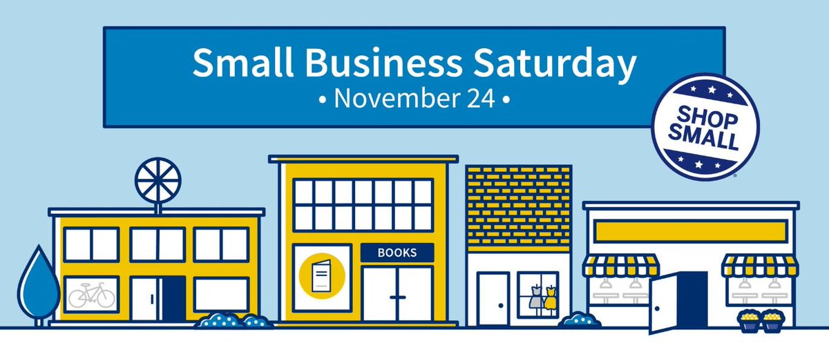 Today (11/24) is Small Business Saturday. Remember to support your local small businesses this holiday season and #ShopSmall on #SmallBusinessSaturday. More info here: sba.gov/about-sba/sba-… (cc: <a href="/SBAgov/">SBA</a> <a href="/SBALinda/">Linda McMahon</a>)