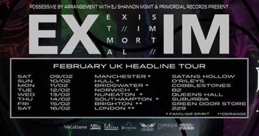 richnewdrums's tweet photo. NEW TRACK FROM @ExistImmortal playing on the Rich New Rock and Metal Show, 8pm. Tune in every Saturday or listen to all my previous shows on:
https://t.co/sOFhX1JpXH https://t.co/SVg9KofaSL