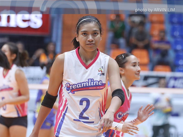 abscbnsports's tweet photo. Alyssa Valdez stresses importance of a strong start in semis duel vs PetroGazz #PVLonABSCBN https://t.co/fCbFbl5W6W https://t.co/vSRfi1iK7h