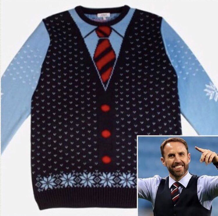 Tag a mate who would wear the Southgate Christmas Jumper 😂