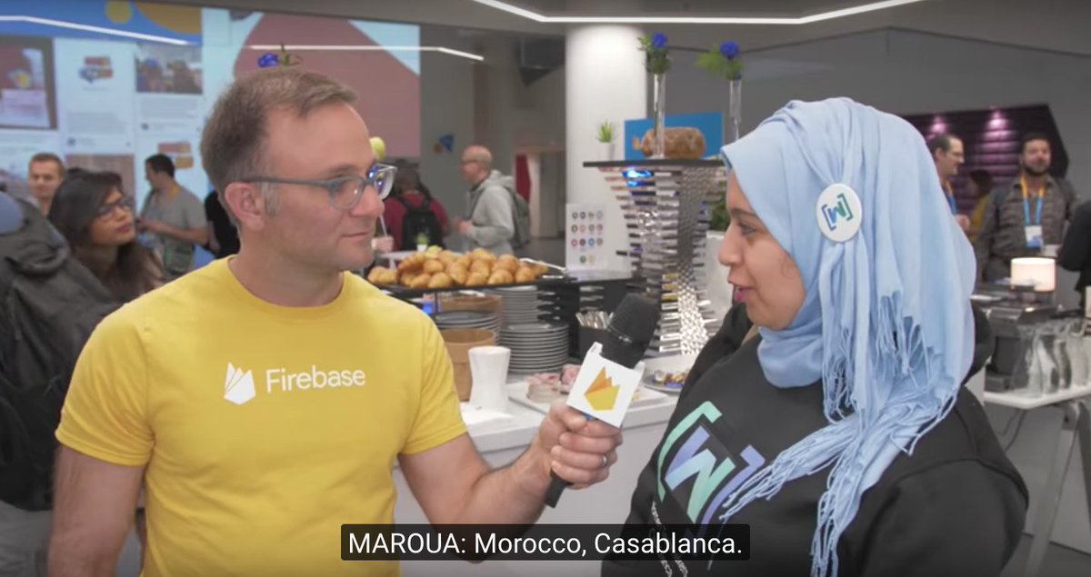 ezouhrimaroua's tweet photo. My interview with @ToddKerpelman 🥰
at #FirebaseSummit
#gdgCasablanca
#gdgMena
#WtmCasablanca https://t.co/QsPLCao2W4