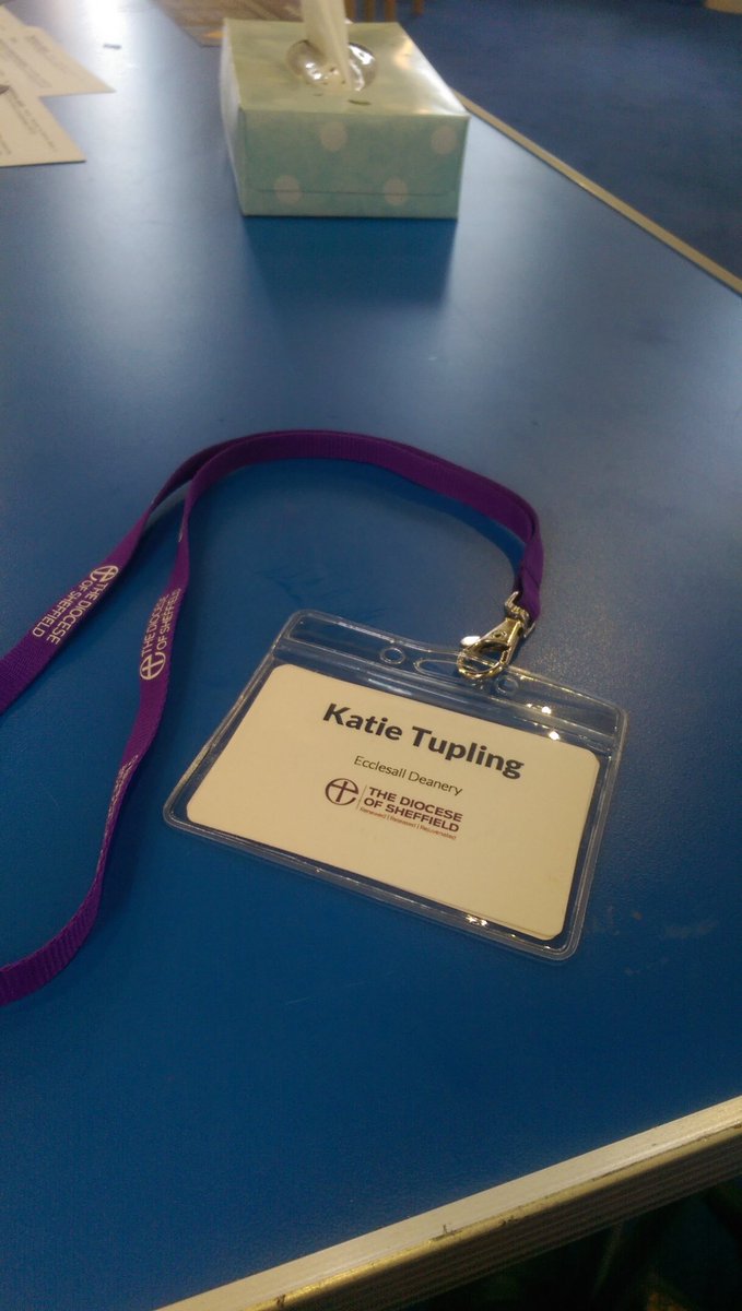 KtTup's tweet photo. Wore my Diocesan Synod ID for the last time this morning...
#FinalThings https://t.co/wVoquAXv8C