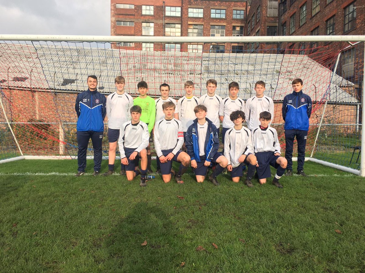 ChesterSFA's tweet photo. Today our U15 team came back from 2-0 down at halftime to draw 2-2. Their determination to fight back was fantastic. Thanks to all parents for their help and support today, really appreciated. Thanks to @StockportSFA for hosting us, good luck for the rest of the season. ⚽️ https://t.co/wVQ44BJmR6