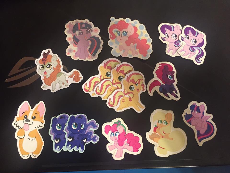 emberfallplush's tweet photo. Good morning everyone! I’m heading into work at my job this morning but I wanted to post a huge THANK YOU to everyone who’s been supporting us through cyber week sales! Check out all these sticker orders! 😀 You guys are amazing! ❤ #cuberweek #blackfriday #sticker #stickers #mlp https://t.co/V5fBLHKBKk