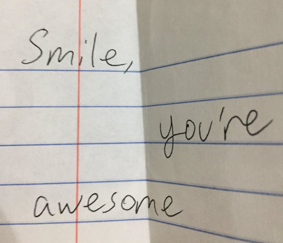 Mateen462's tweet photo. I remember someone had put this in my bag in US, while I was somewhere else, and it made me smile and happy the whole day. These small act of kindness keep us going all year!
#ircsd #kindness https://t.co/XpP8ycMsdo