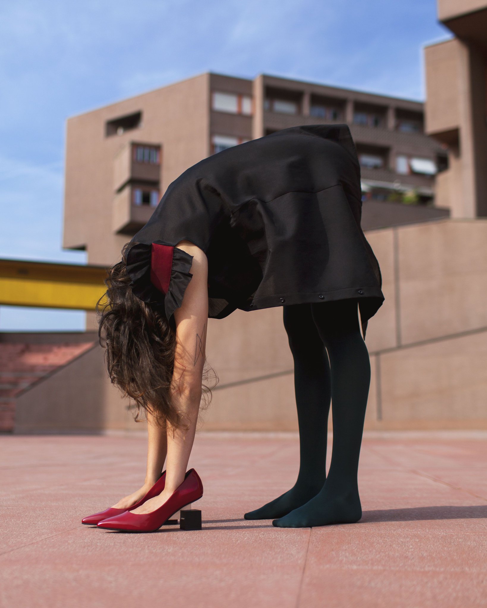 united nude cube pump