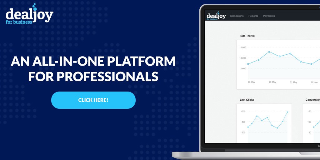 An all-in-one platform for professional marketers and content creators (avaliable soon) 
Learn more: ✅dealjoy.io 
#cashback #ICO #dealjoy #blockchain #crypto #tokensale