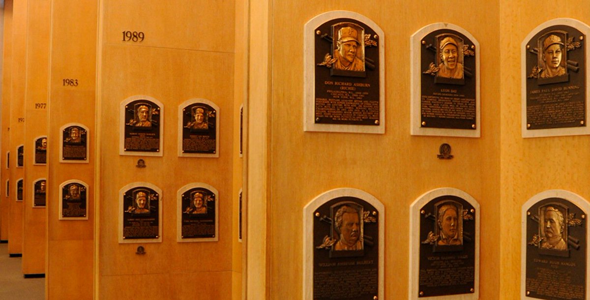 Thirty-five candidates. And seventy-five percent of the vote gets them into the one-percent club in Cooperstown. Check out the candidates on the 2019 BBWAA Hall of Fame ballot. Photo: Milo Stewart Jr. baseballhall.org/discover/2019-…