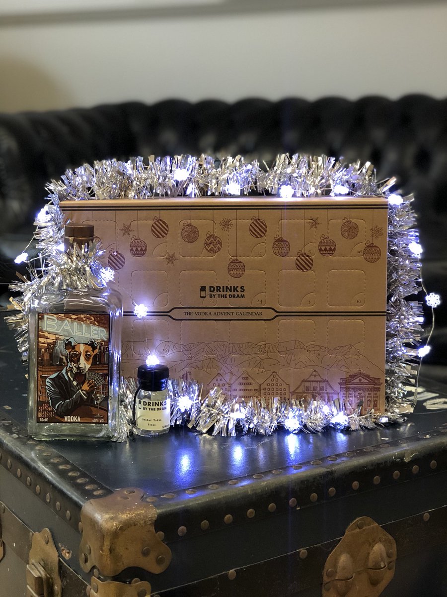 BallerVodka's tweet photo. Ultimate ballin’ - @ballervodka in the @MasterOfMalt @DrinksByTheDram Vodka Advent Calendar 🍸😎🎄🔥 #dearsanta #bringmevodka #allofthevodka #baller #ballin #wheatvodka https://t.co/gS4pMV56go