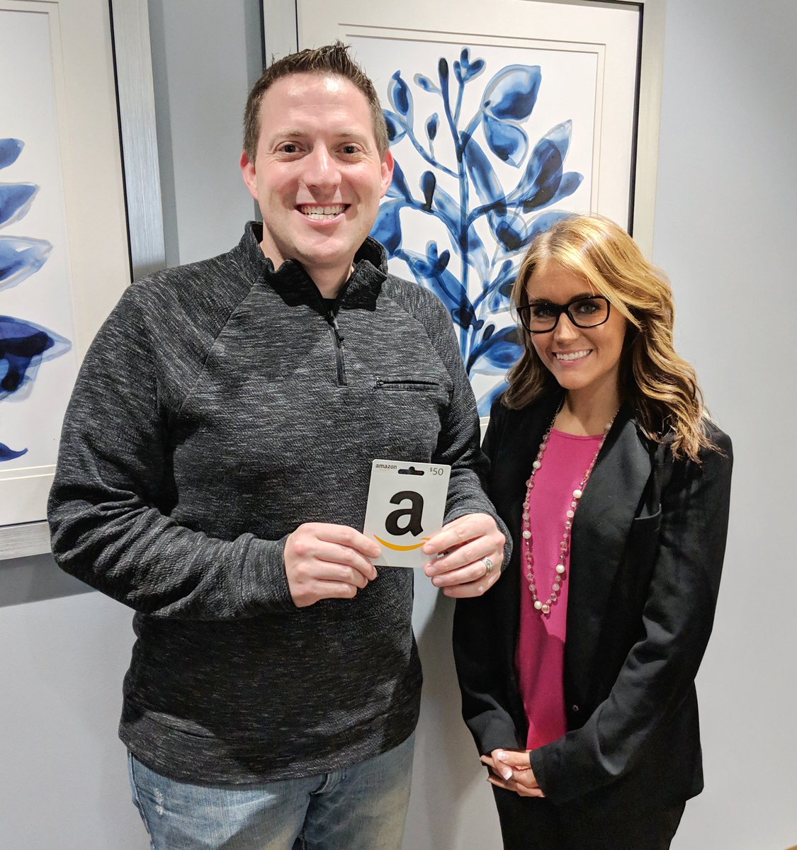 Congrats to this month's Referral Contest winner Kyle Marcotte who went home with a $50 Amazon Gift Card!