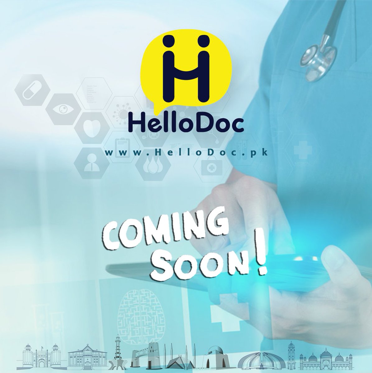 TheHelloDoc's tweet image. Coming Soon

#TheHelloDoc #health #online #doctor #appointment #care #ComingSoon #Website #Pakistan