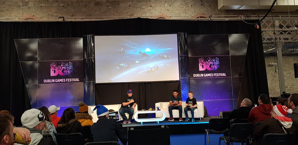 And now time for some <a href="/StarlinkGame/">StarlinkGame</a> at Stage 2 
#DGF2018