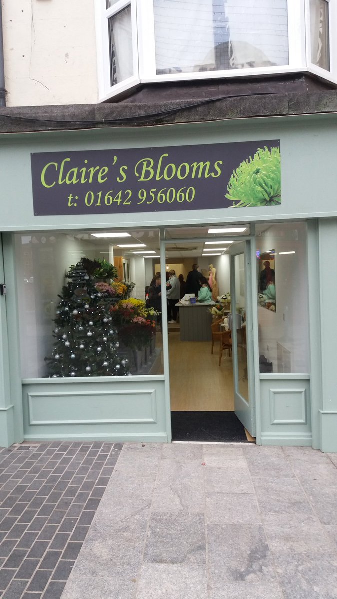 craigbooth14's tweet photo. After 20 years grafting for others , my little sis finally opened the doors on her own shop #clairesblooms #flowers #florist #livingthedream #Stockton https://t.co/gq3ENRg0jI