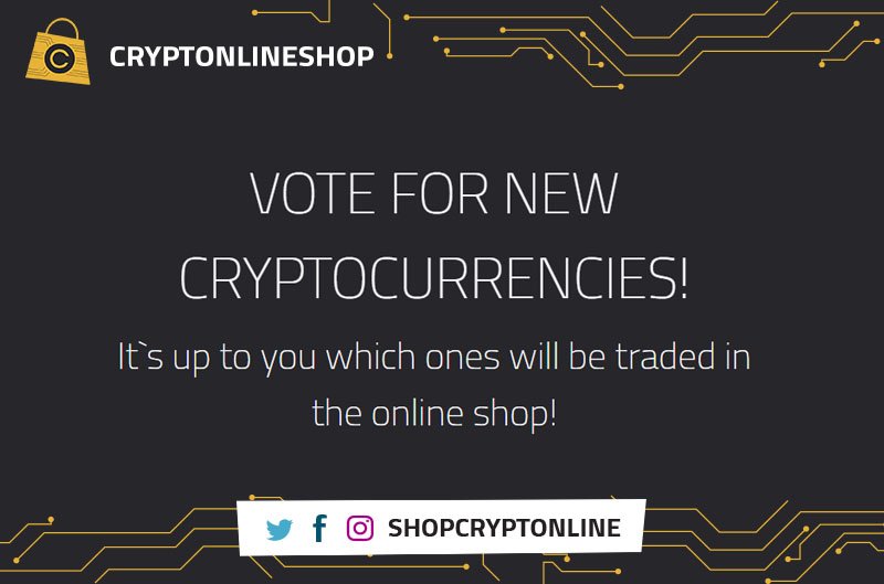 shopcryptonline's tweet photo. We got 1180 votes for 20 #cryptocurrencies. 
Sign up now and #vote for your ones 😃
https://t.co/NNST1HUVAd https://t.co/VNFBmWlaiU