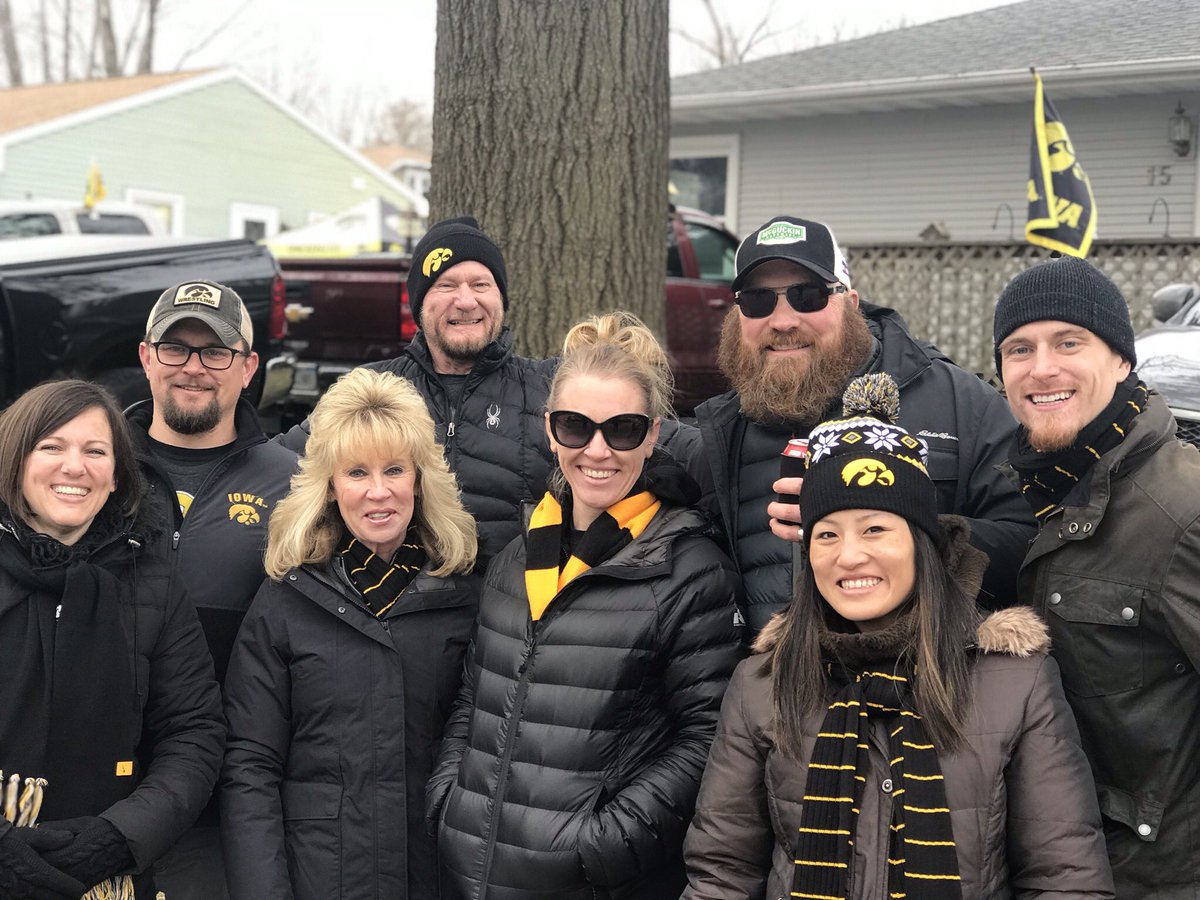Great time at the Hawkeye game yesterday! Go Hawks!