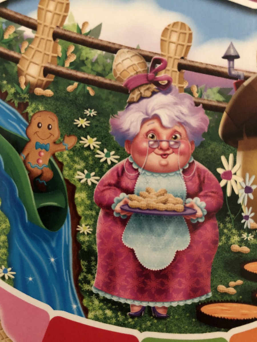 candyland characters granna nut