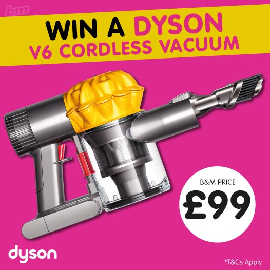 bmstores's tweet photo. 🖤 #COMPETITION TIME 🖤 
 It's your last chance to pick a @Dyson vacuum for this INCREDIBLE price! We're giving away a V6 Trigger Cordless Vacuum to one lucky winner!

For your chance to #WIN, Follow, RT and COMMENT who does the vacuuming in your house!

Comp ends 9am 26/11/18 https://t.co/c9drIOt5qP