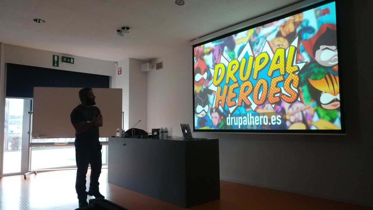 didiermisson's tweet image. Drupal 8 &amp;amp; React - @rteijeiro #drupalcampbe