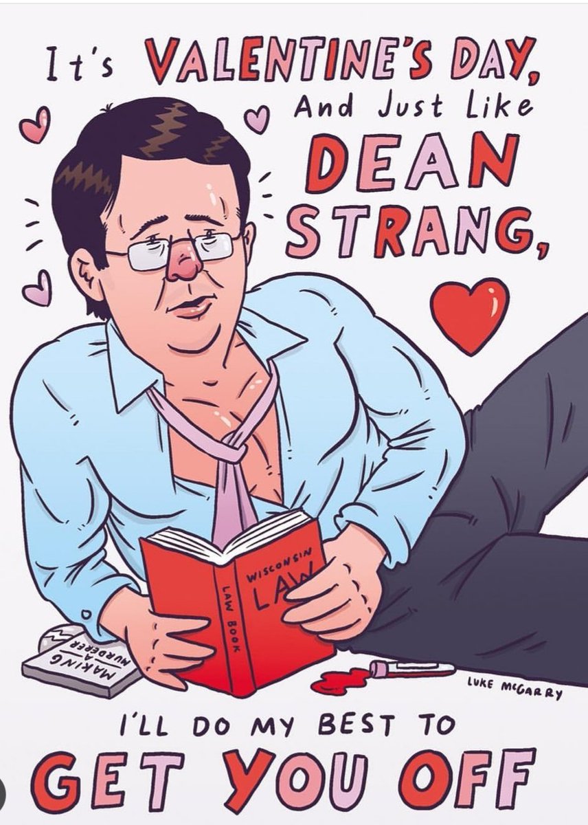 I don't think anything else I come across on the internet today will beat this. 😂😂 Amazing! I really hope #DeanaStrang gets to see this. <a href="/FauxStrang/">Dreamy Dean Strang</a> <a href="/JButing/">Jerome Buting</a> #MakingAMurderer #Makingamurderer2 #Hilarious