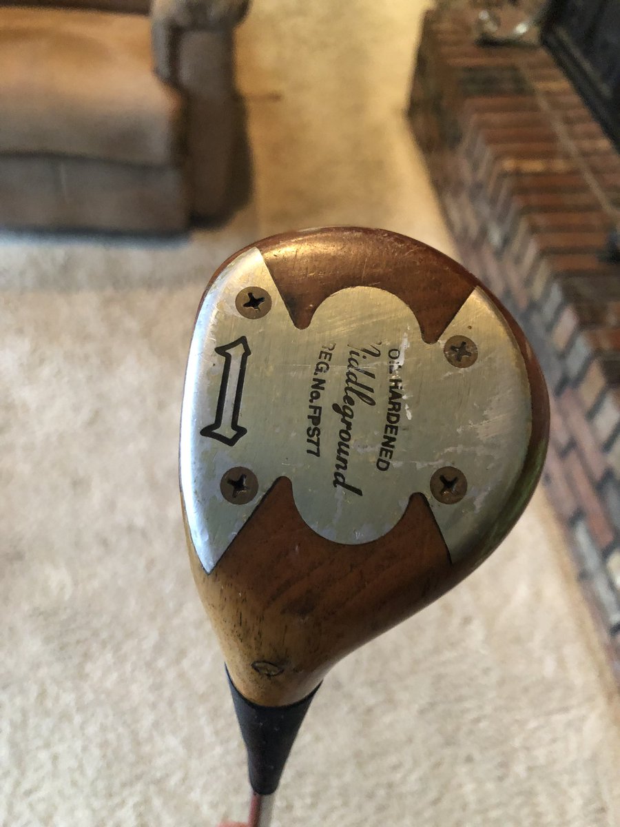 thehammys's tweet photo. @ryangrum81 @HawkRange @TaylorMadeGolf 1983 Middleground Persimon https://t.co/aV15PPNdiB