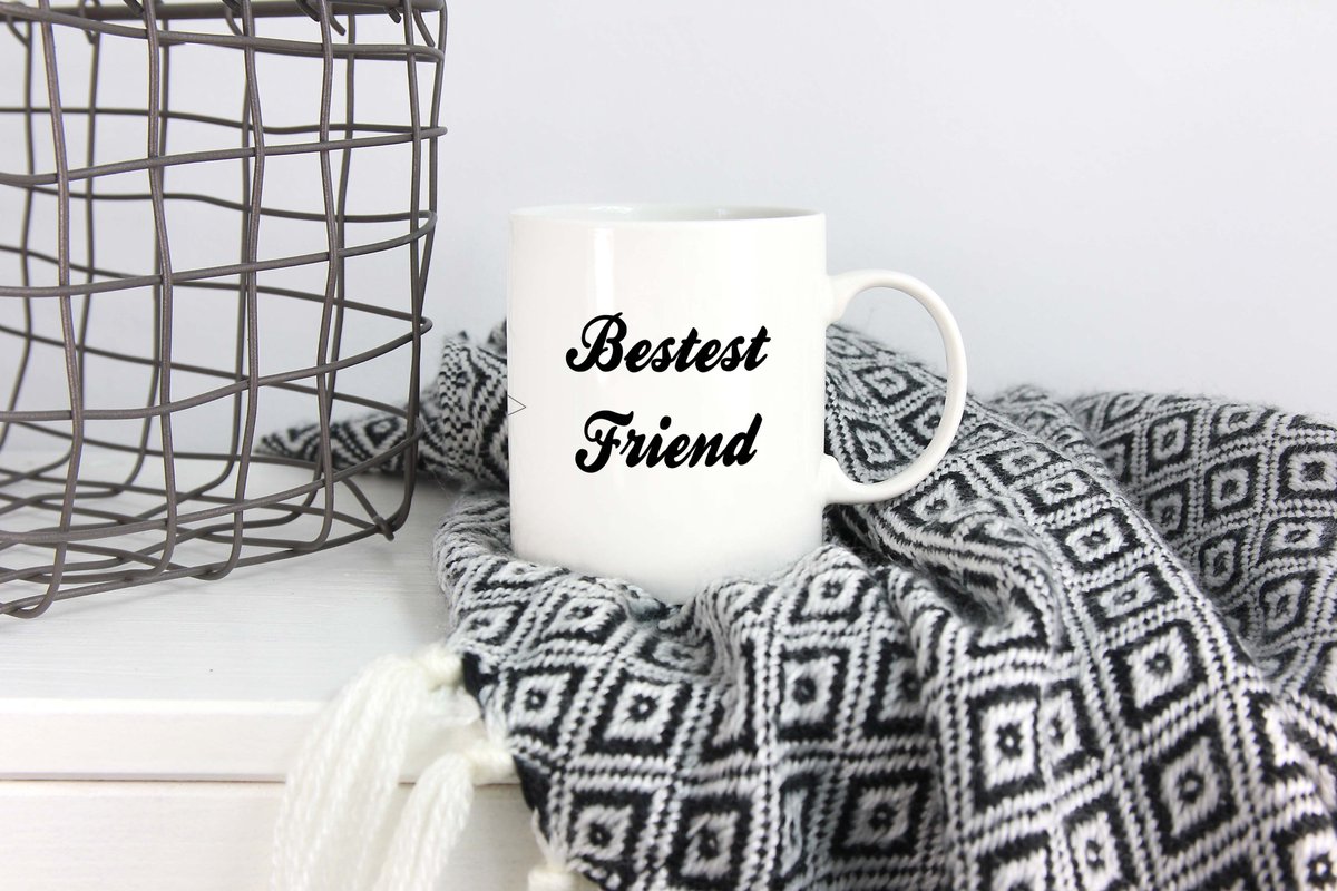 Head on to the Original Jeanne Stuff store for today's sale.  All cups are buy 3 get one free! Code: MUG4
Start off with the best selling mug right here, because everyone has a bestest friend, right? #SmallBusinessSaturday #sale #coffee #winter originaljeannestuff.com