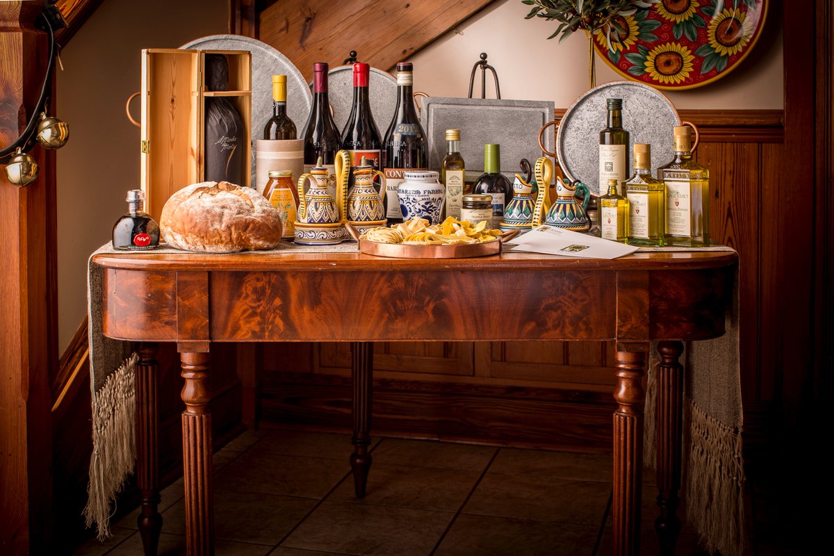 We have something for everyone on this #SmallBusinessSaturday Wine at competitive retail pricing, gift certificates, imported artisanal olive oil, ceramics, soapstones, and gift baskets.
