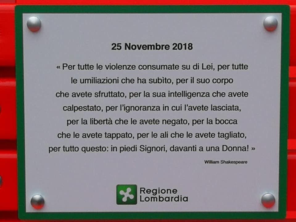 OCMGroupMI's tweet photo. Si concluderà domani, domenica 25 novembre, la settimana dedicata alle iniziative contro la violenza sulle donne, organizzate da @RegLombardia con il supporto del team di OCMG. #nonseidasola https://t.co/4lG1kgoM0V