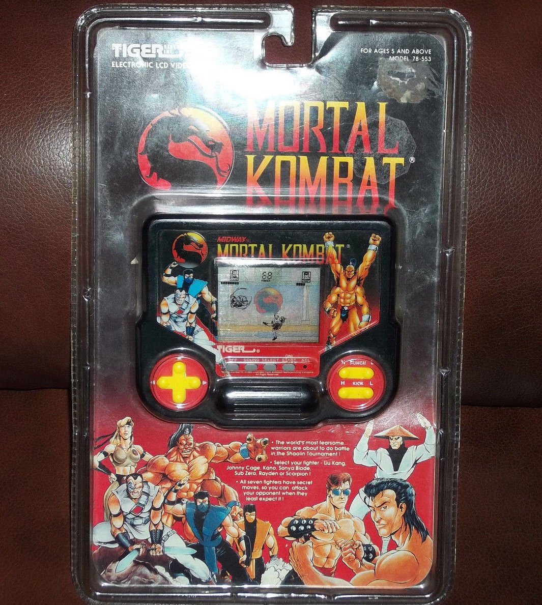 tiger electronics mortal kombat