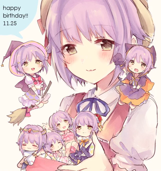 幸子誕生日おめでとう!!!2018年に着た衣装全部詰めた
#輿水幸子生誕祭2018 