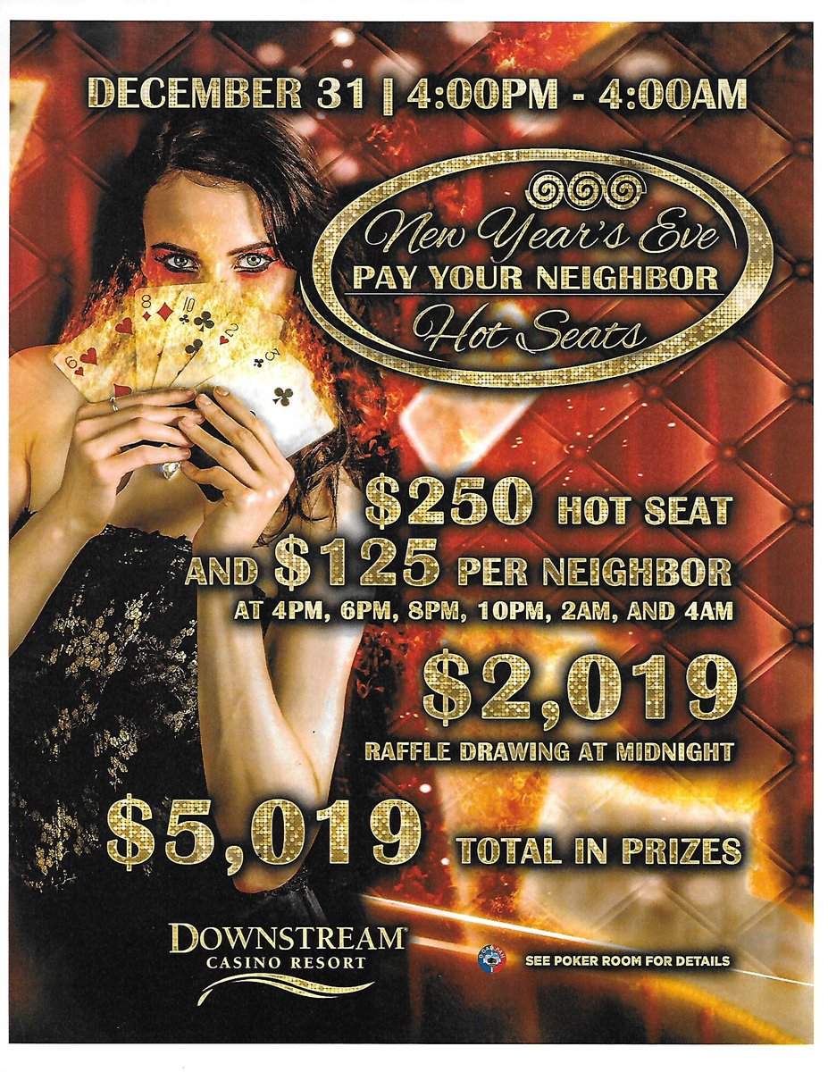 DCRPoker's tweet photo. Thanksgiving is past. Christmas and New Year's Eve are fast approaching. Check out the night @MyNameIsDaN15 has planned. Over $5000 in prizes. #HappyNewYear #MakePlansNow https://t.co/vjdBnSSYLZ