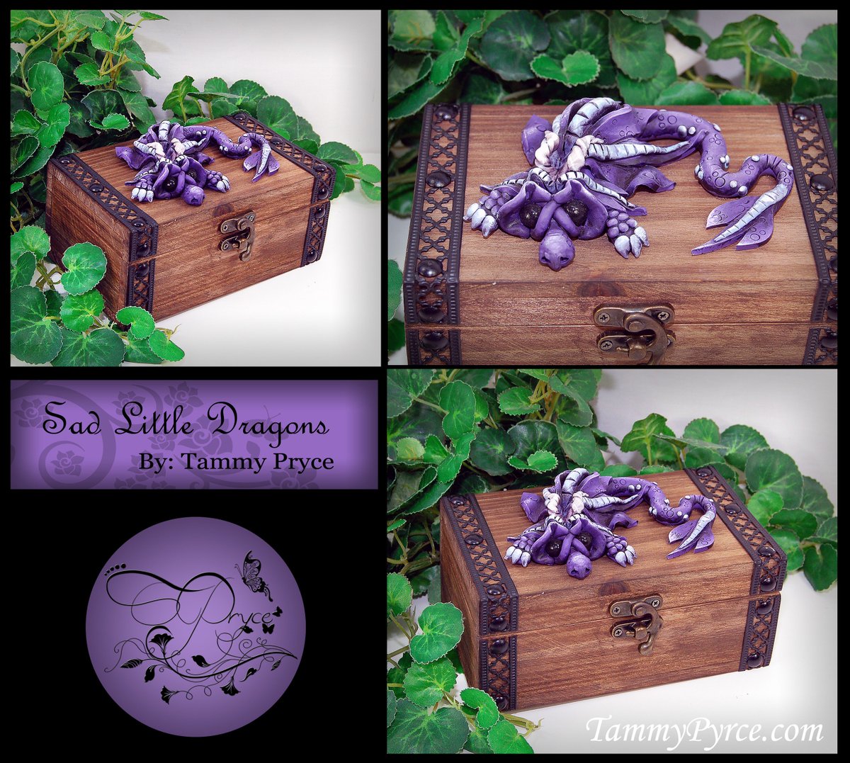 TammyPryce's tweet photo. Today's Daily Dragon is this lovely purple dragon resting on a simple elegant chest.  Hand Crafted and now available in my Etsy shop.
https://t.co/nKE6DNkWGN
#dragons #giftideas #HolidayShopping #homedecor #artist #art #dragonart https://t.co/AUDrmyL0zC