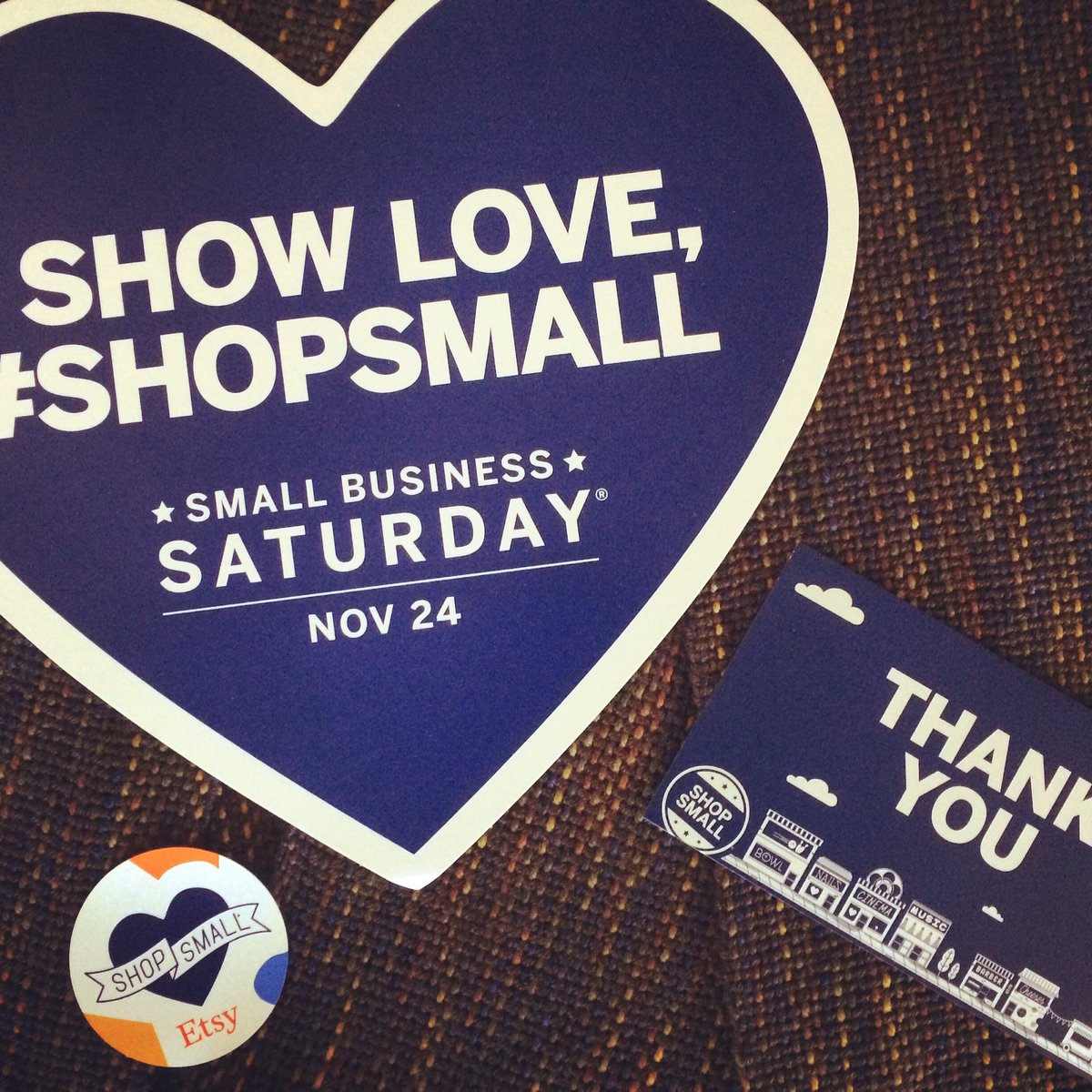 DaisyWeaving's tweet photo. It’s Small Business Saturday!!  To celebrate I am offering 10% off your purchase now through Monday, November 26!!  As always, thank you for your support throughout the year!! 
.
.
https://t.co/APYhdpvS5Q https://t.co/Xj4seo2fdX