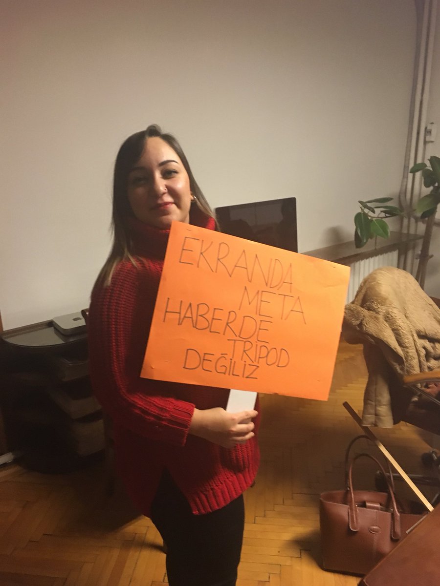 Biz yarına hazırız, gelin birlikte yürüyelim #GazetecilikSuçDeğildir #25KasımaGiderken