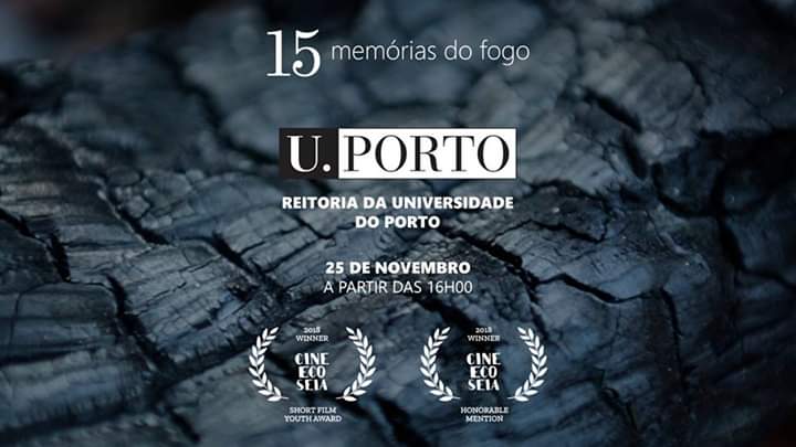 15Memorias's tweet photo. Amanhã no #Porto, na reitoria da universidade e a partir das 16h, oportunidade para ver o #15MemóriasdoFogo em versão documentário. Não faltes. https://t.co/GbSpsXJNQp