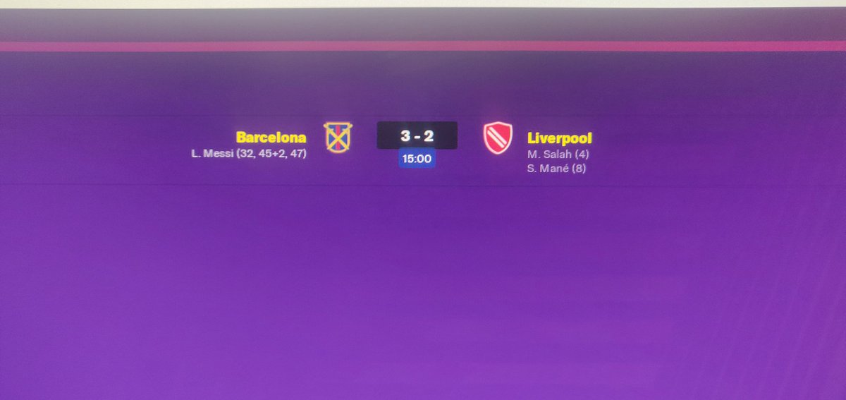 Vulrak's tweet photo. #FM19 | J'ai perdu en quart de finale 6-2 (2-3 / 0-3) face à Jonny Wilson (qui va jouer la finale) en tout cas j'ai pu rétablir quelques trucs par rapport à ma débâcle cette semaine en #bidstackFMcup. #FMWEC Meetup https://t.co/lFckEOiTdI